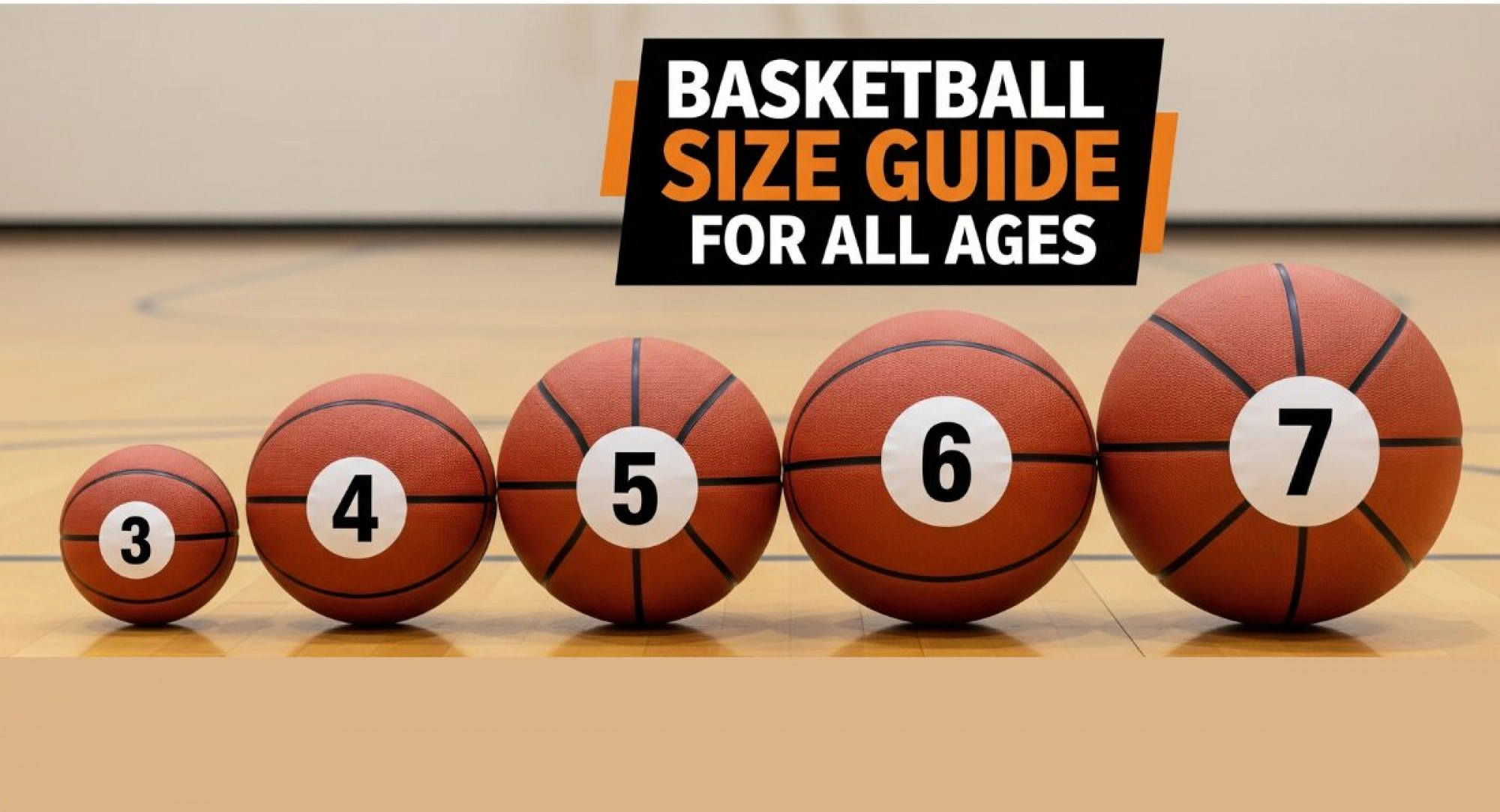 Basketball size guide